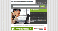 Desktop Screenshot of errorguides.com